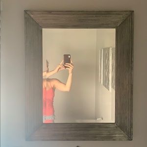 Rustic mirror